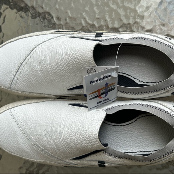New! Men’s ROMIKA Leather Slip on YACHTING Boating Shoes sz 46 US 12 main image 8